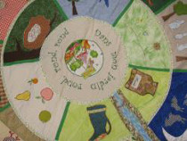 Tapis de lecture ® "Dans un jardin" Tapis de lecture ® "Dans un jardin"